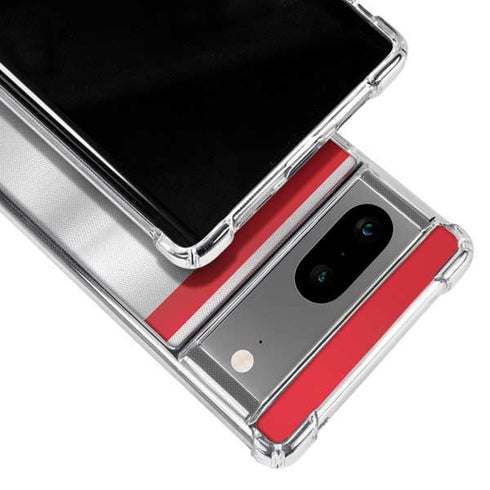 Morocco Soccer Flag Google Pixel 8a Clear Case